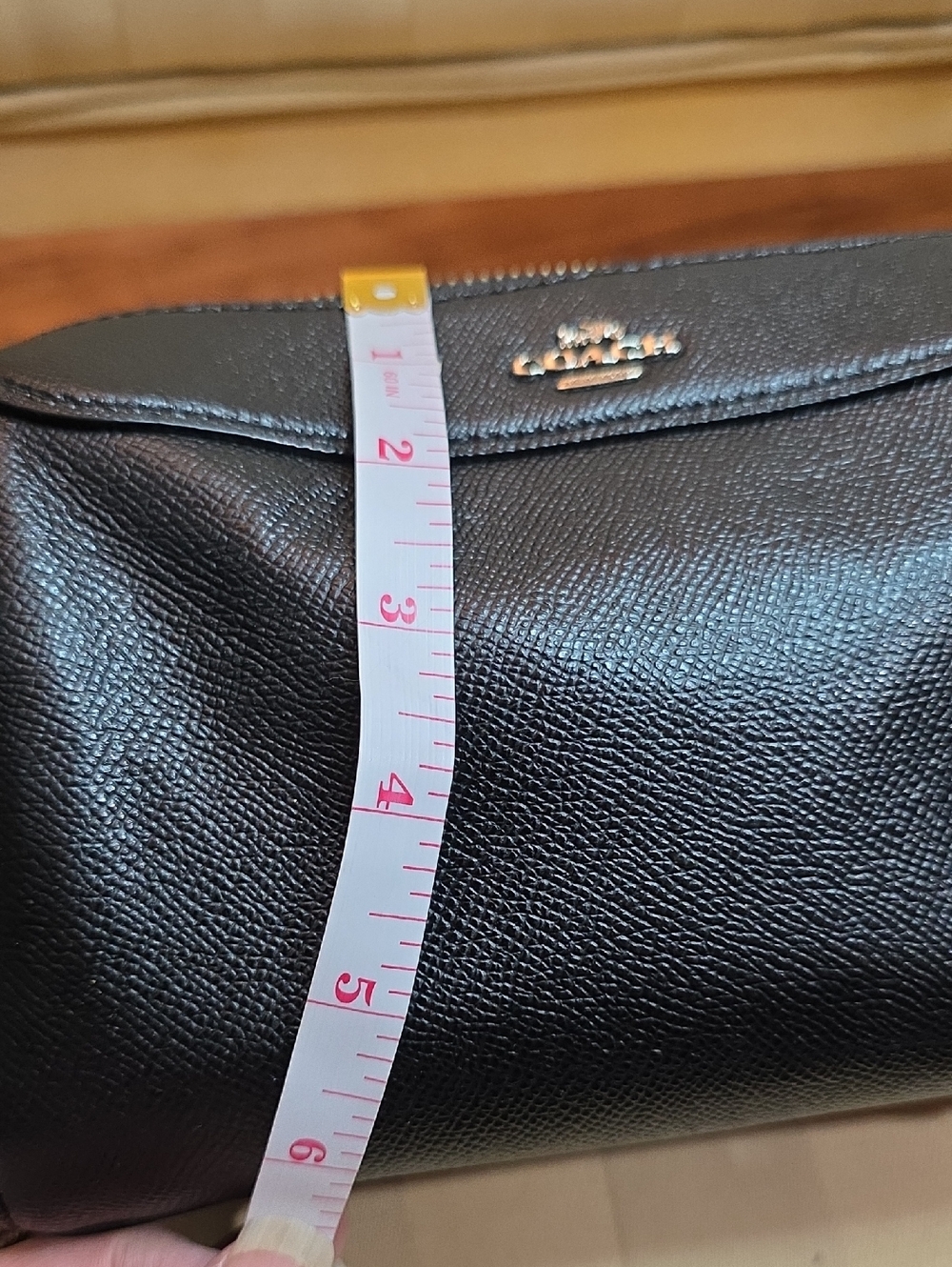 COACH BENNET BLACK LEATHER CROSSBODY,HANDBAG,PURSE,LIKE  NEW CONDITION - Picture 12 of 13